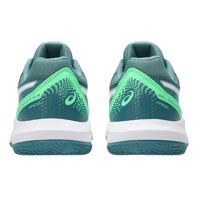 Chaussures Asics Gel-Dedicate 8 Padel GS Misty Pine/Blanc 2026 Enfant