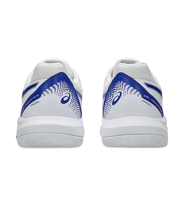 Zapatillas Asics Gel-Dedicate 8 Padel White/Dark Cobalt 2025
