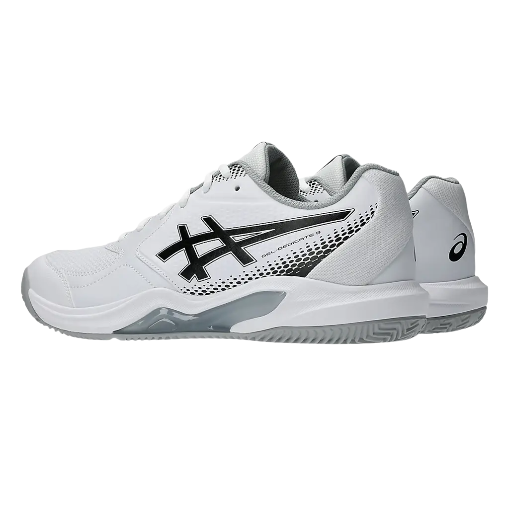 Asics Padel Shoes Gel-Dedicate 9 White/Black 2026