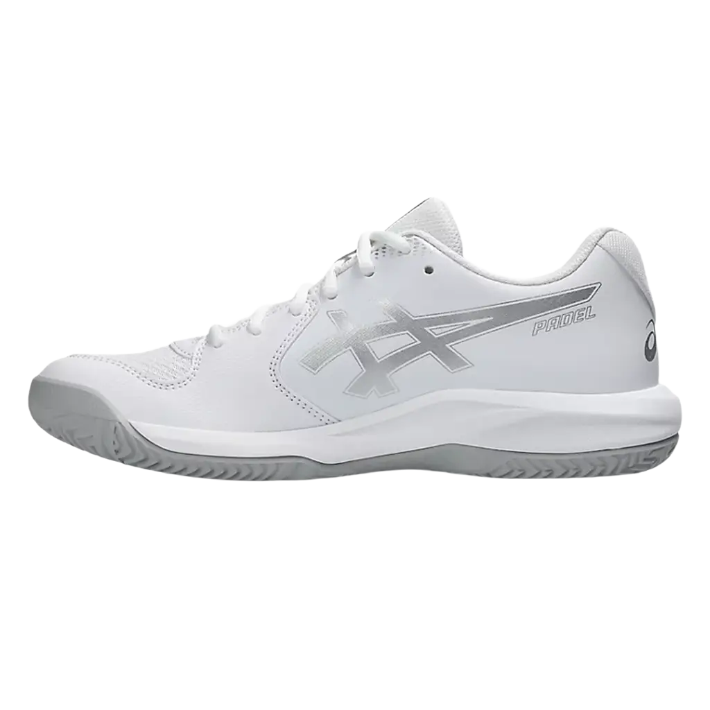 Sapatilhas de padel Asics Gel-Dedicate 9 Branco/Pure Silver Mulher 2026