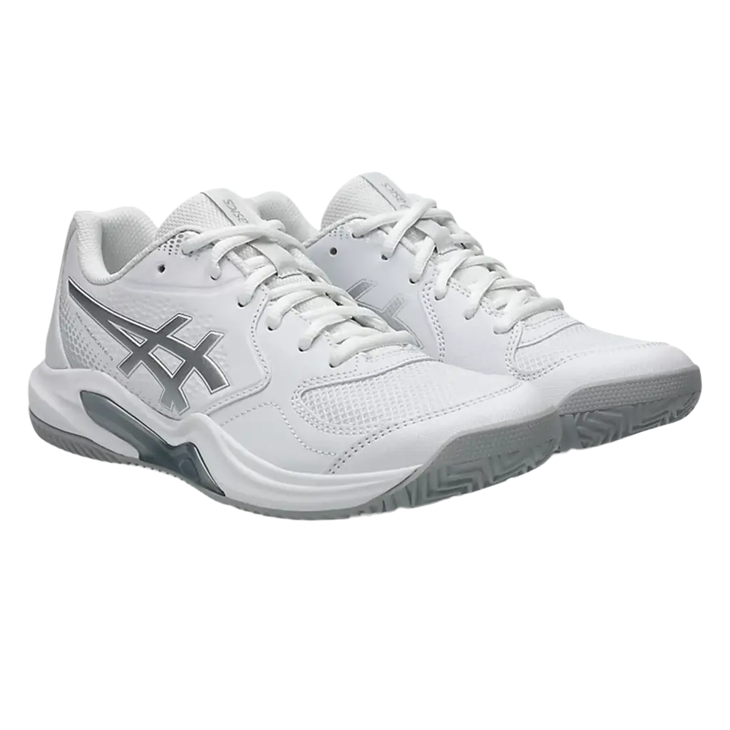 Sapatilhas de padel Asics Gel-Dedicate 9 Branco/Pure Silver Mulher 2026