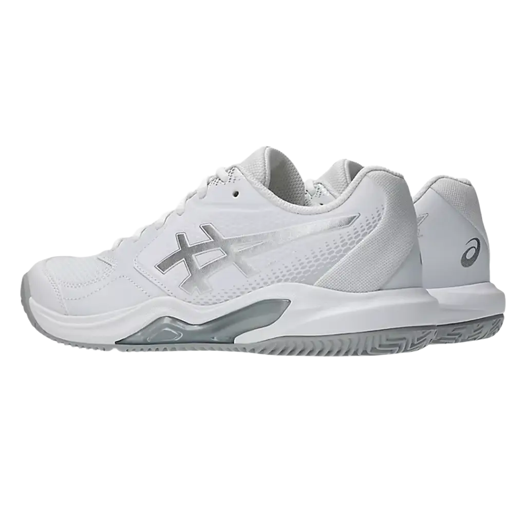 Sapatilhas de padel Asics Gel-Dedicate 9 Branco/Pure Silver Mulher 2026