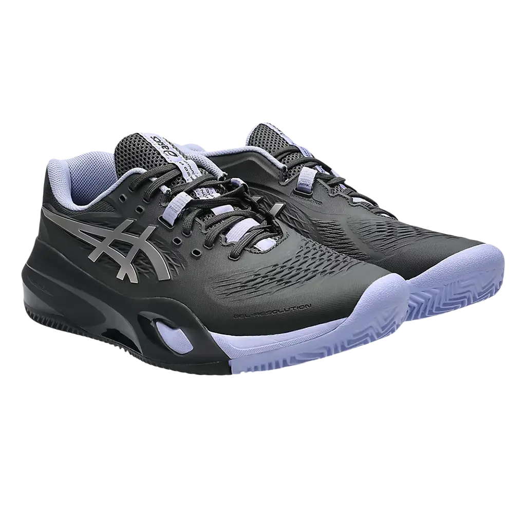 Asics Padel Shoes Gel-Resolution x Clay Night Energy Graphite Grey/Pure Silver 2026