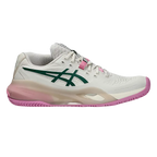 Asics Padel Shoes Gel-Resolution X Padel Soft Oat/Jewel Green