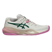 Asics Padel Shoes Gel-Resolution X Padel Soft Oat/Jewel Green