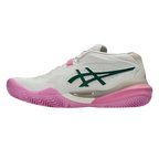 Asics Padel Shoes Gel-Resolution X Padel Soft Oat/Jewel Green