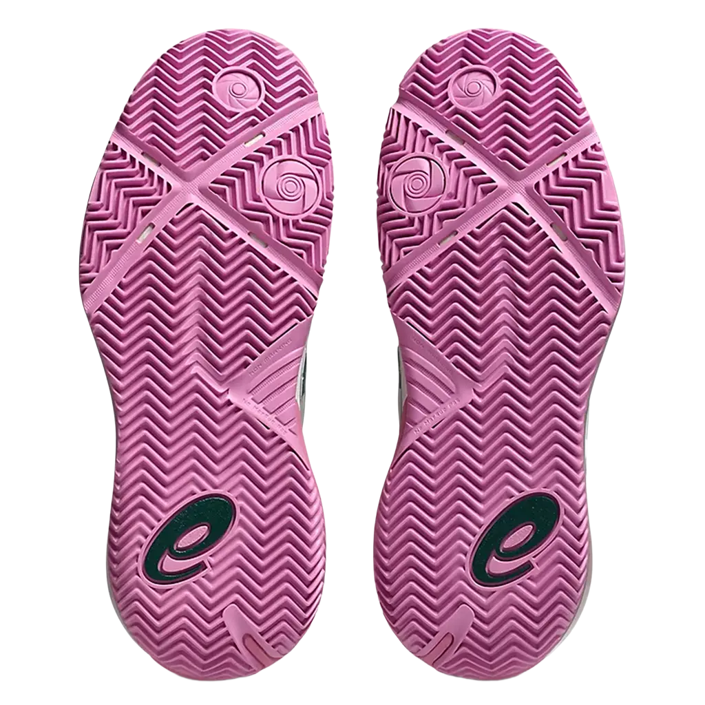 Asics Padel Shoes Gel-Resolution X Padel Soft Oat/Jewel Green