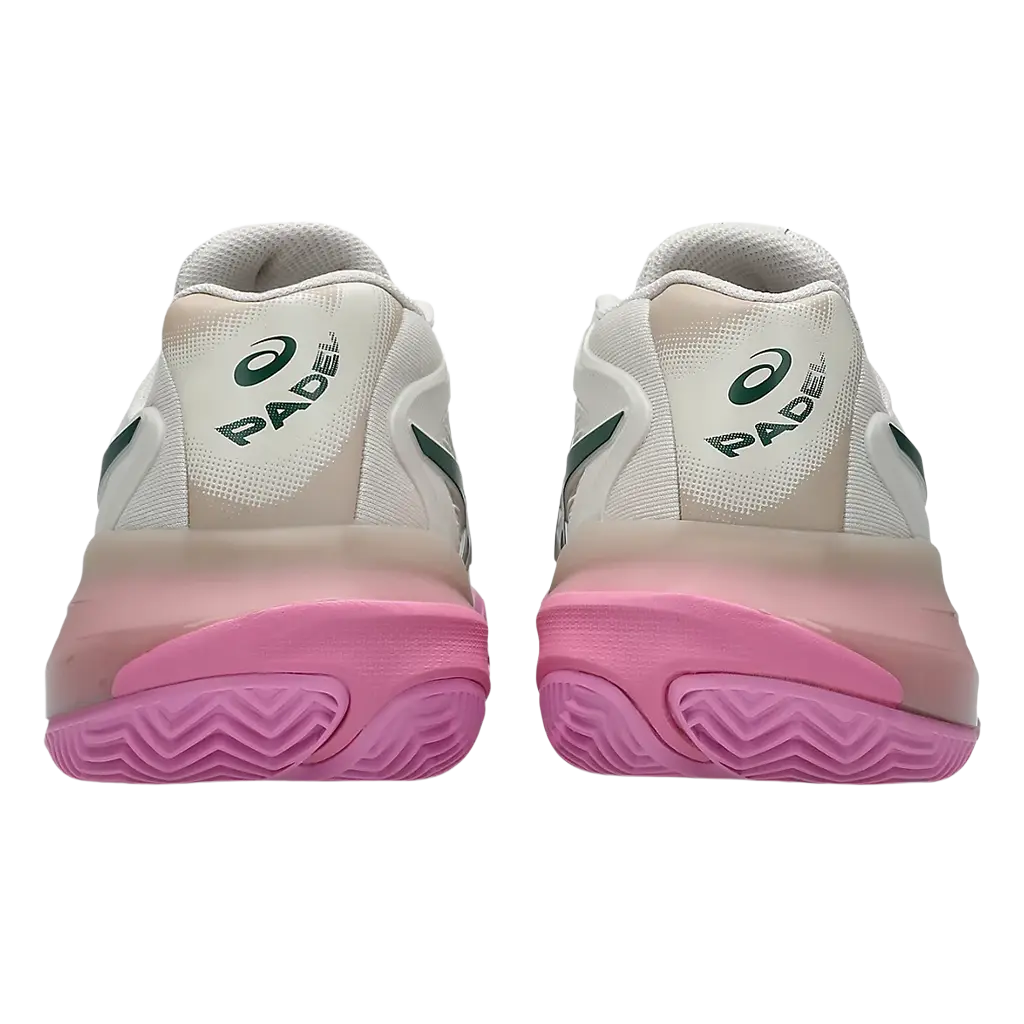 Asics Padel Shoes Gel-Resolution X Padel Soft Oat/Jewel Green