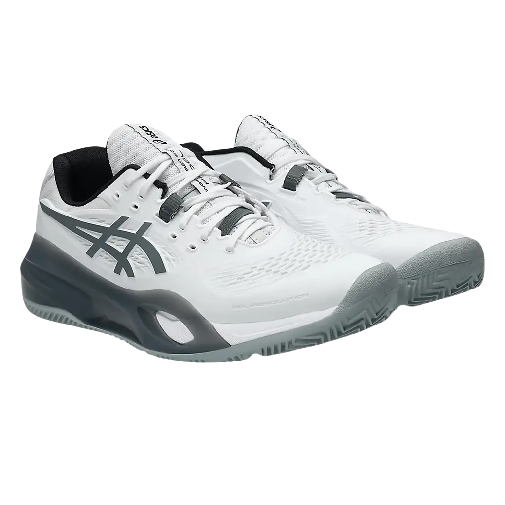 Asics Padel Shoes Gel-Resolution X White/Steel Gray 2026
