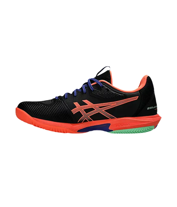 Zapatillas Asics Solution Speed FF 3 Padel Black/Vivid Coral 2025