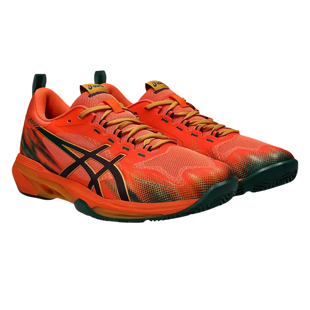 Asics Padel Shoes Sonicsmash FF Energy Orange/Dark Aubergine 2026