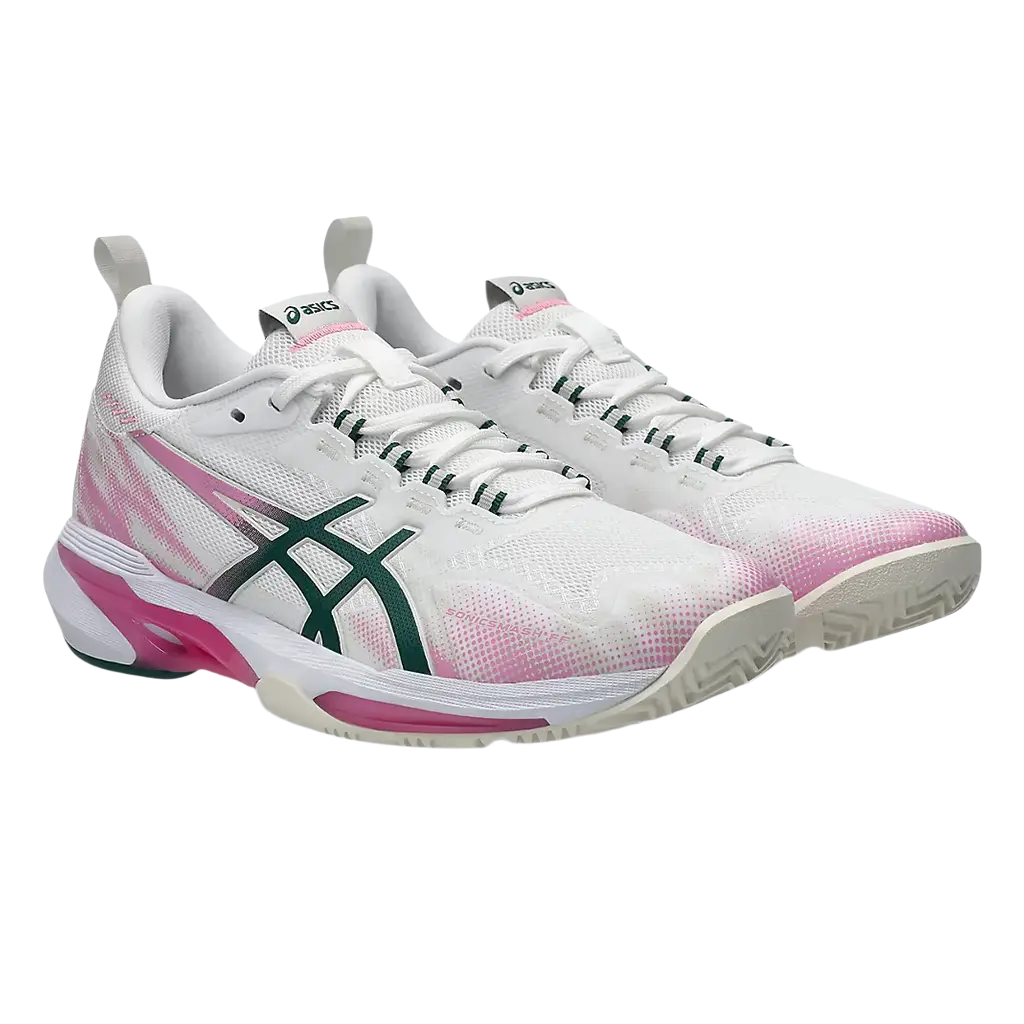 Asics Padel Shoes Sonicsmash FF Women White/Jewel Green 2026
