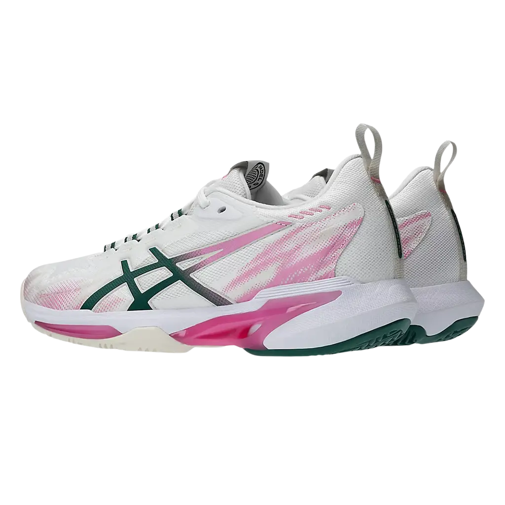 Asics Padel Shoes Sonicsmash FF Women White/Jewel Green 2026