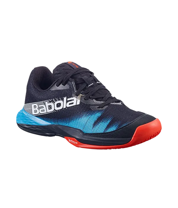 Zapatillas Babolat Jet Premura 2 Junior Black/Tomato Red 2025