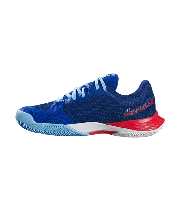 Zapatillas Babolat Jet Premura 2 Junior Boy Blue/Poppy Red