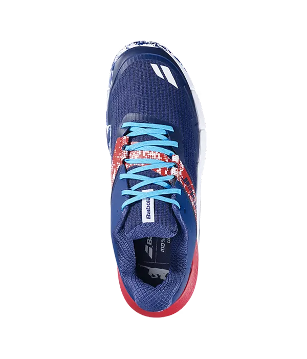 Zapatillas Babolat Movea 2 Dark Blue/Chili Red 2025