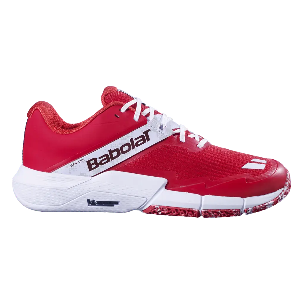 Sapatilhas de padel Babolat Movea 2 Fiery Red/Branco 2026