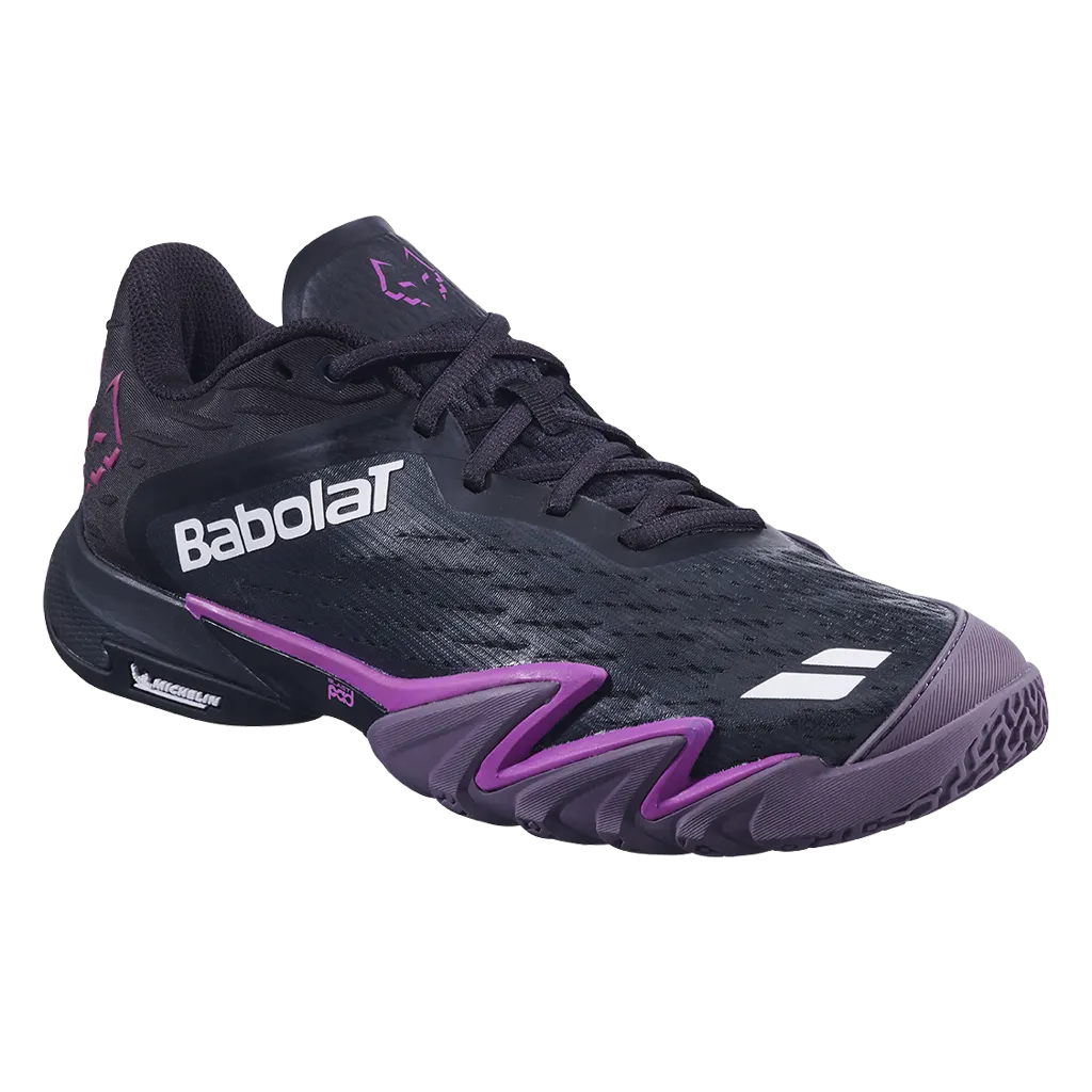 Buty do padla Babolat Premura 3 Lebron Czarny/Śliwkowy 2027