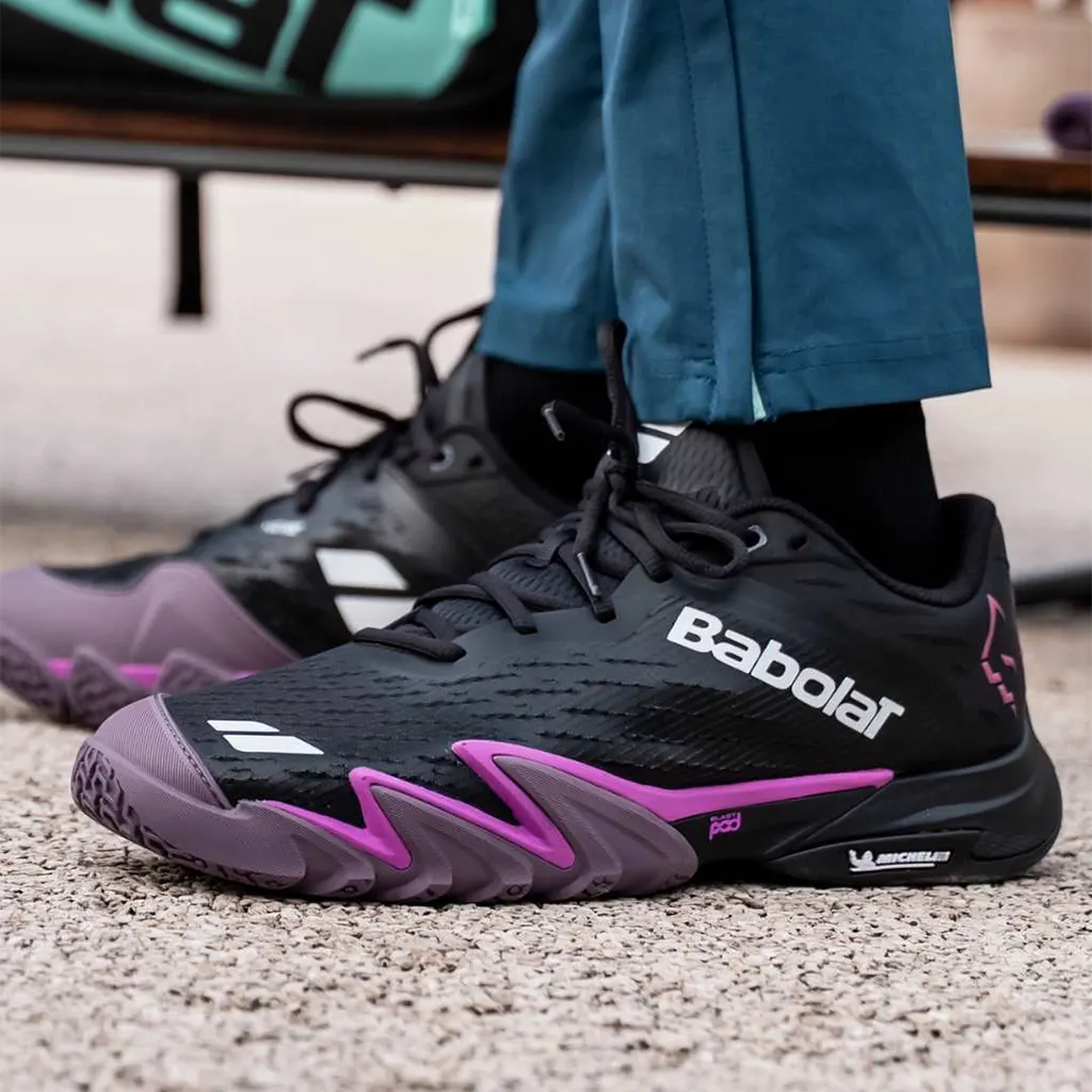 Buty do padla Babolat Premura 3 Lebron Czarny/Śliwkowy 2027