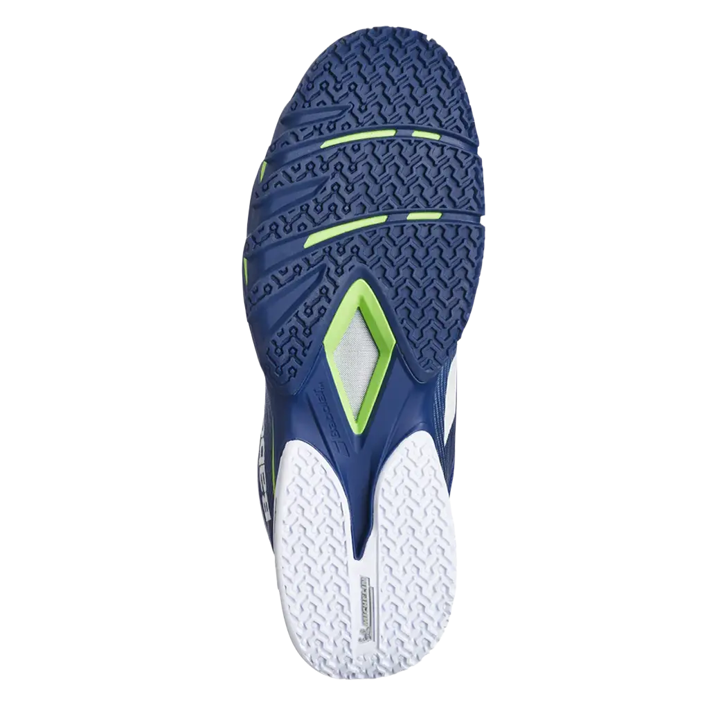 Sapatilhas de padel Babolat Premura 3 Lebron Blue Depths/ Green Flash 2026