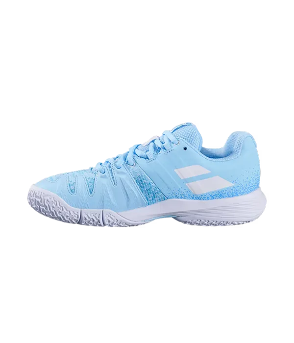 Chaussures de padel Babolat Sensa Sky Bleu/Tigerlily Femmes 2025