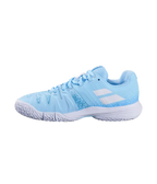 Chaussures de padel Babolat Sensa Sky Bleu/Tigerlily Femmes 2025