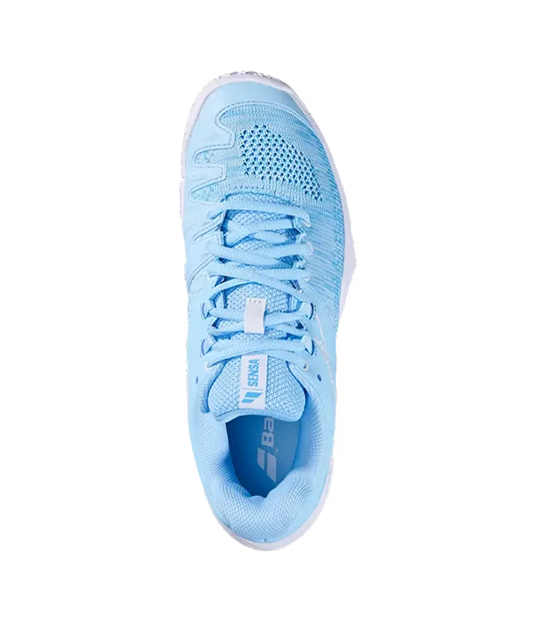 Chaussures de padel Babolat Sensa Sky Bleu/Tigerlily Femmes 2025