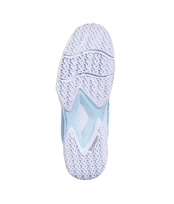 Chaussures de padel Babolat Sensa Sky Bleu/Tigerlily Femmes 2025