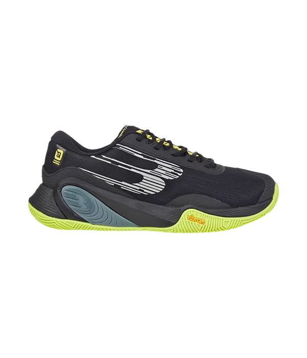 Zapatillas Bullpadel Hack Vibram 25 Negro