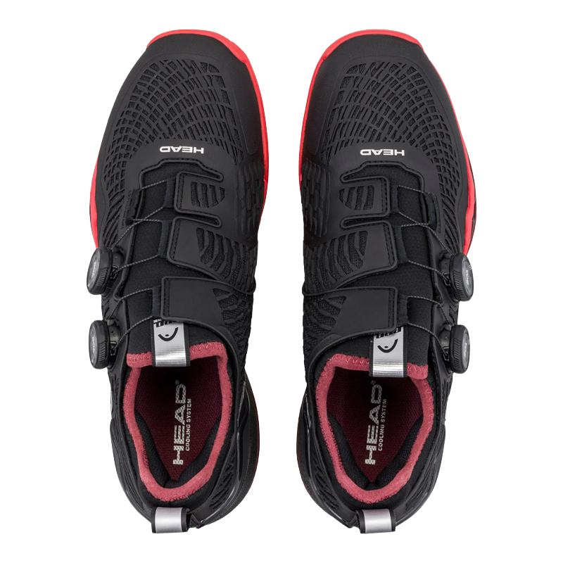 Sapatilhas de padel HEAD Suportar Pro Boa Clay Black/Red 2026