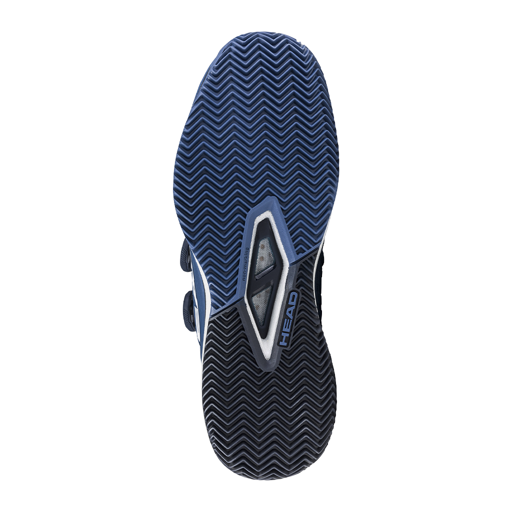 Sapatilhas de padel HEAD Suportar Pro Boa Clay Dark Azul e Marinho 2026
