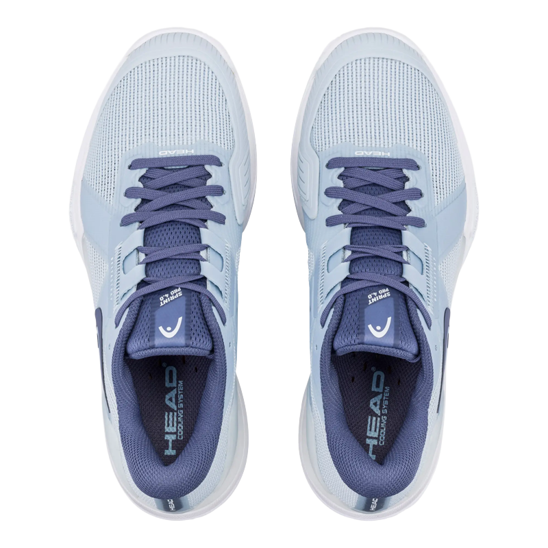 Chaussures de padel HEAD sprinter Pro 4.0 Clay Femme Chalk Blanc/Light Gris 2026