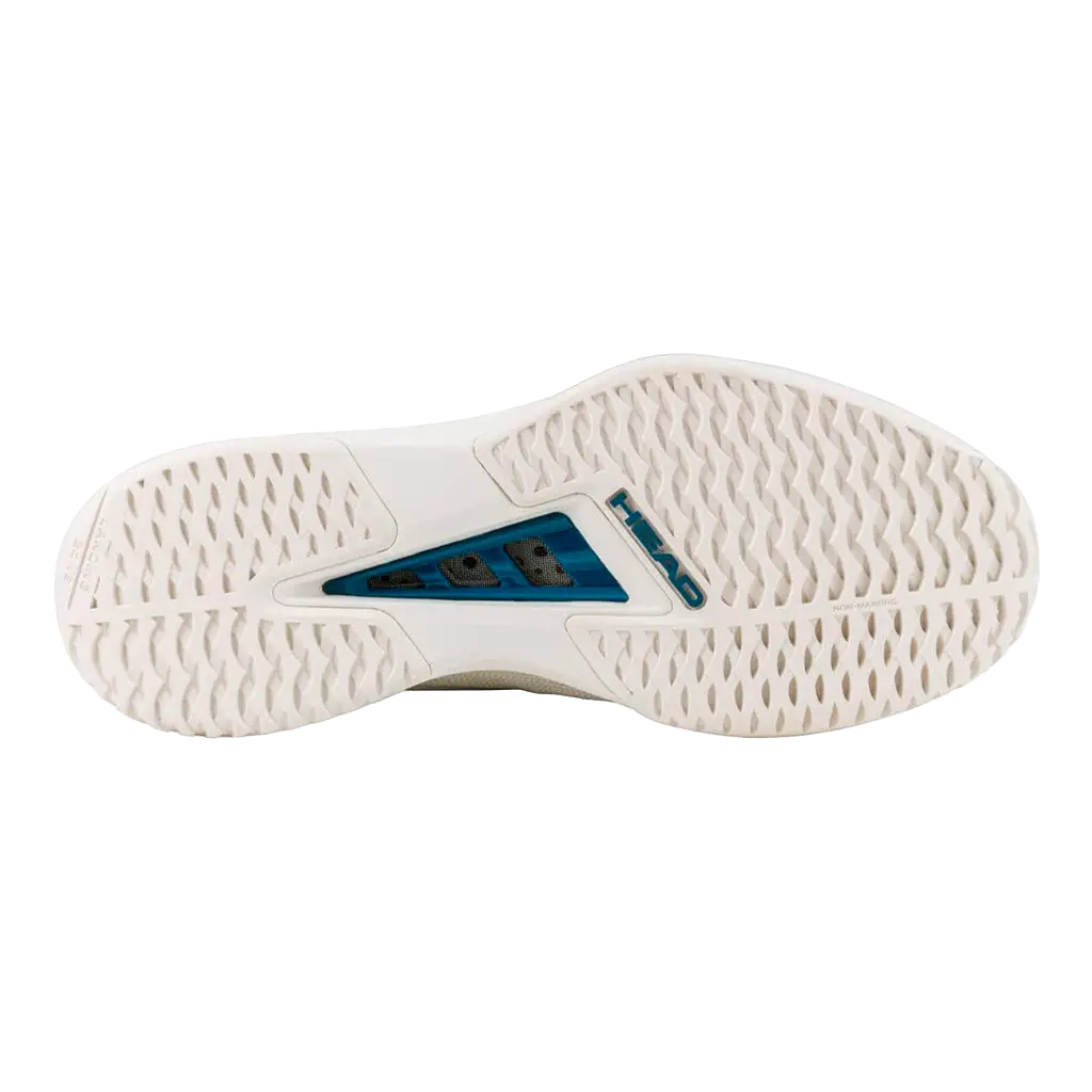 Chaussures de padel HEAD sprinter Pro 4.0 Femme Chalk Blanc Bleu Crépuscule 