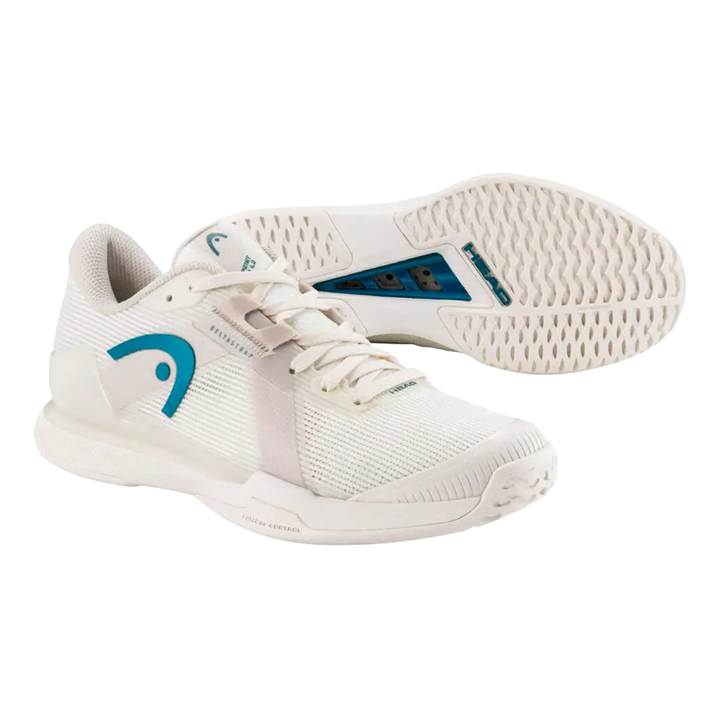 Zapatillas Head Sprint Pro 4.0 Mujer Chalk White Twilight Blue 