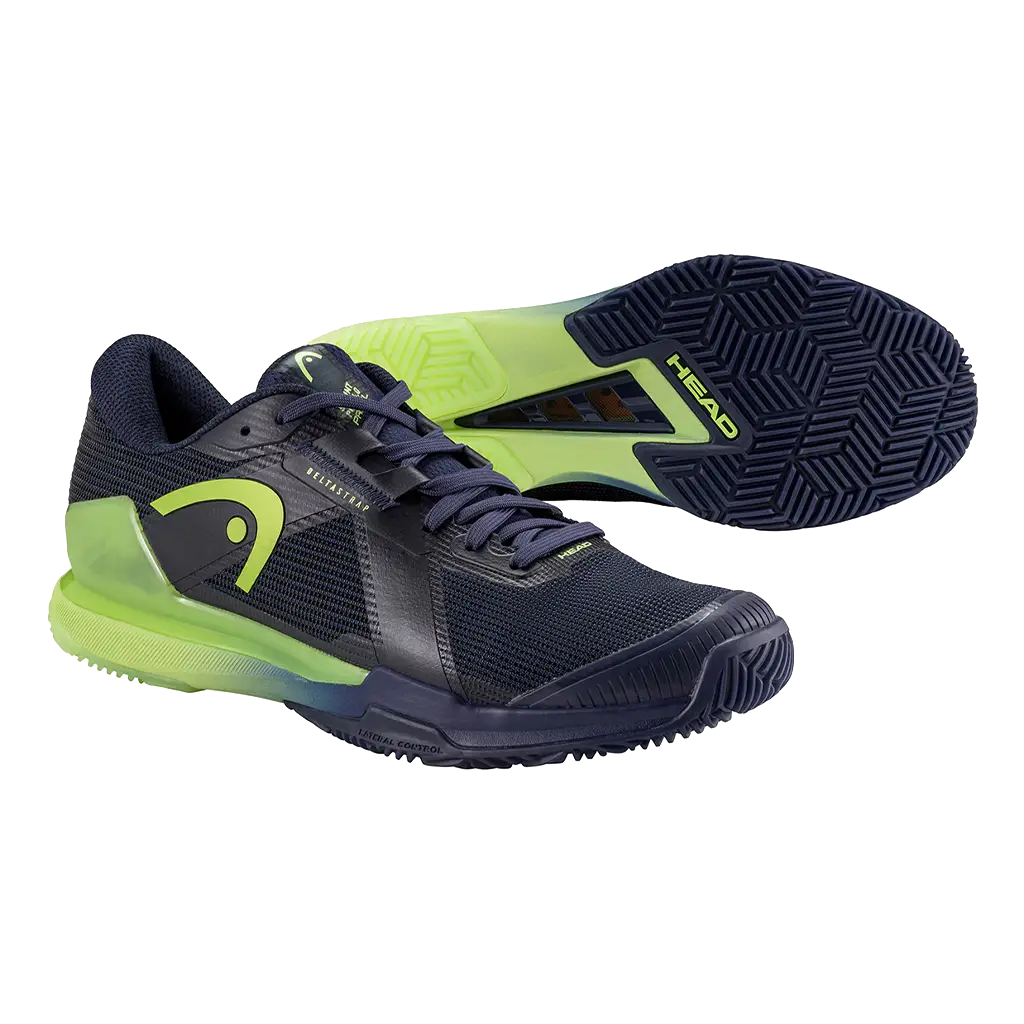 Zapatillas Head Sprint Pro 4.0 Navy/Lime