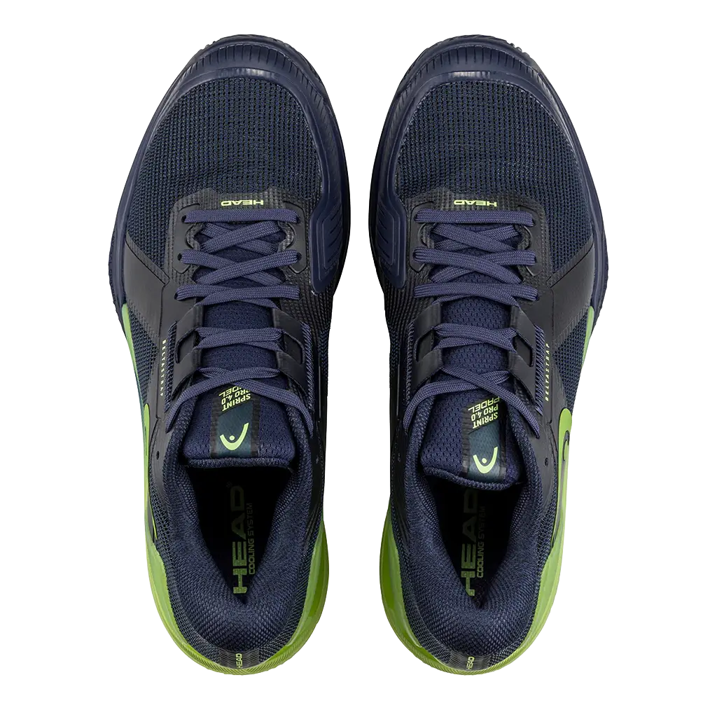 Zapatillas Head Sprint Pro 4.0 Navy/Lime