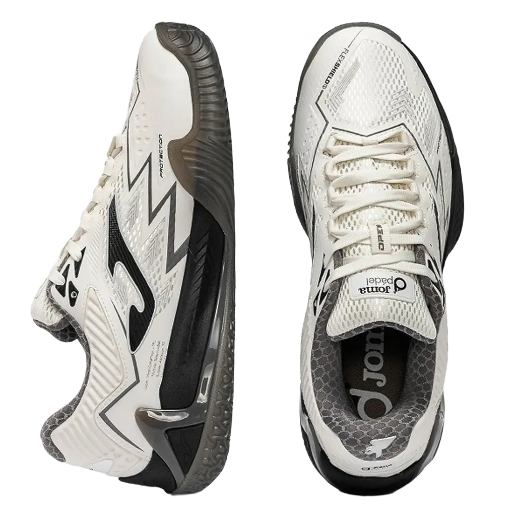 Sapatilhas de padel Joma abrir Men 2625 Branco/Preto 2026