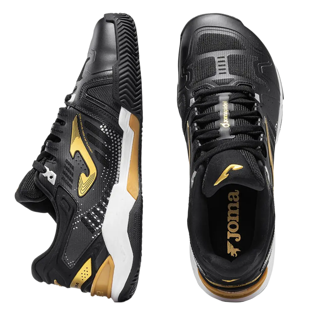 Joma Padel Shoes Slam Men Foot Shape 2501 Black 2026