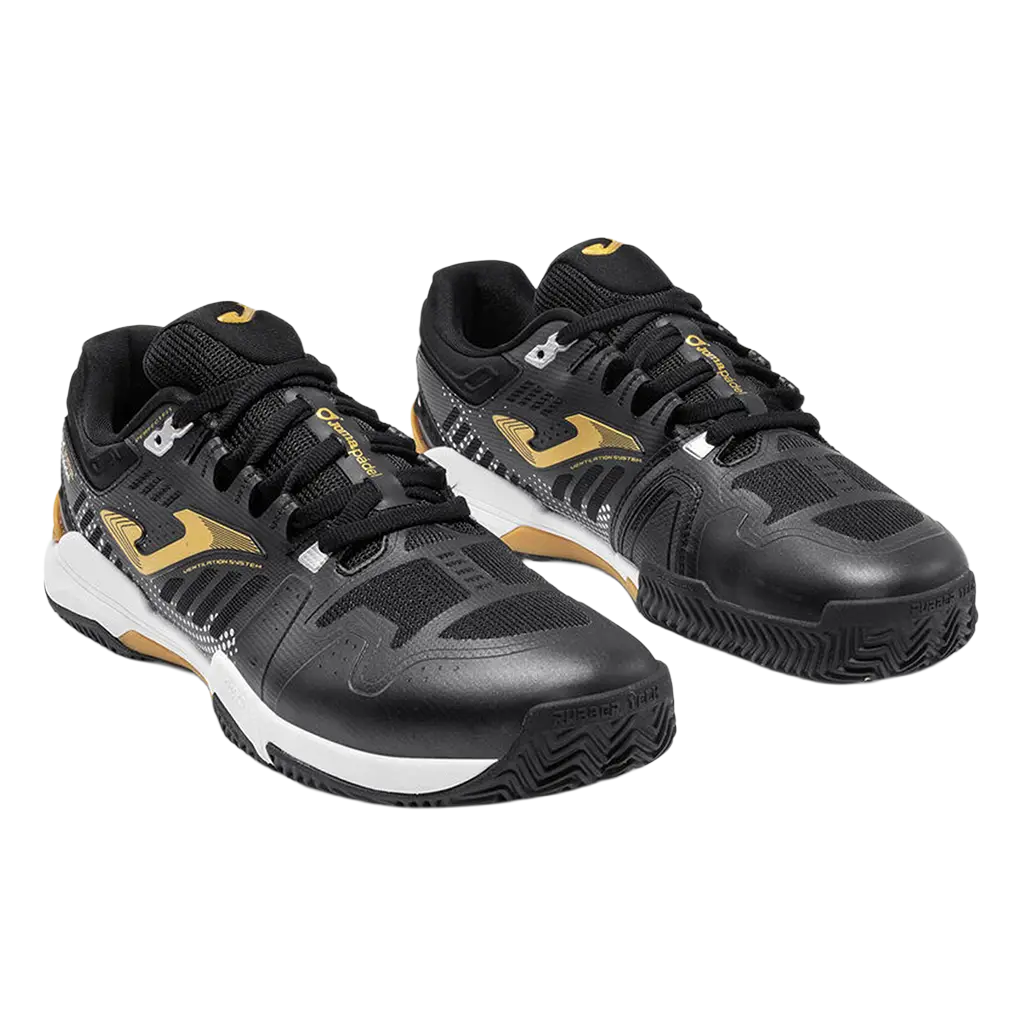 Joma Padel Shoes Slam Men Foot Shape 2501 Black 2026