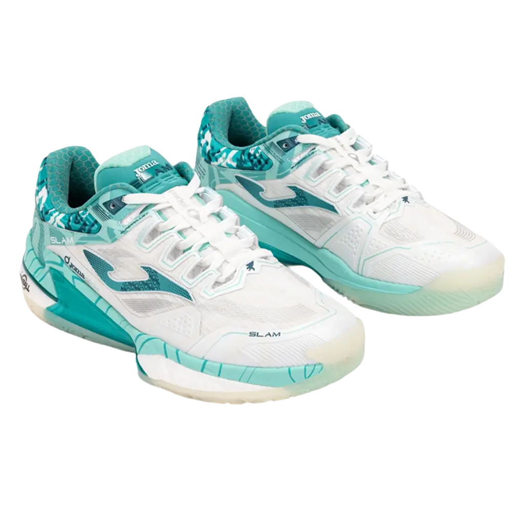 Sapatilhas de padel Joma Slam Vero Virseda Mulher Verde/Branco 2026