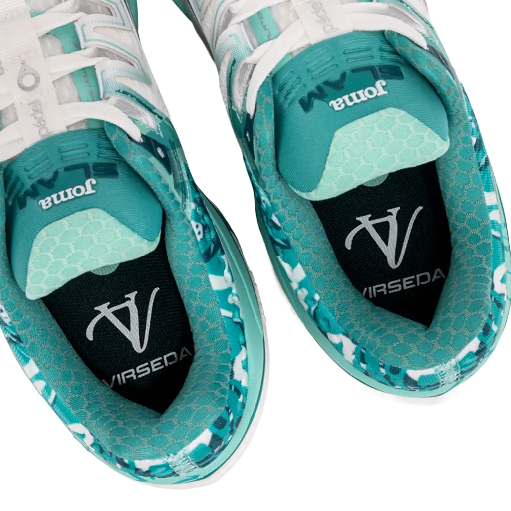 Sapatilhas de padel Joma Slam Vero Virseda Mulher Verde/Branco 2026