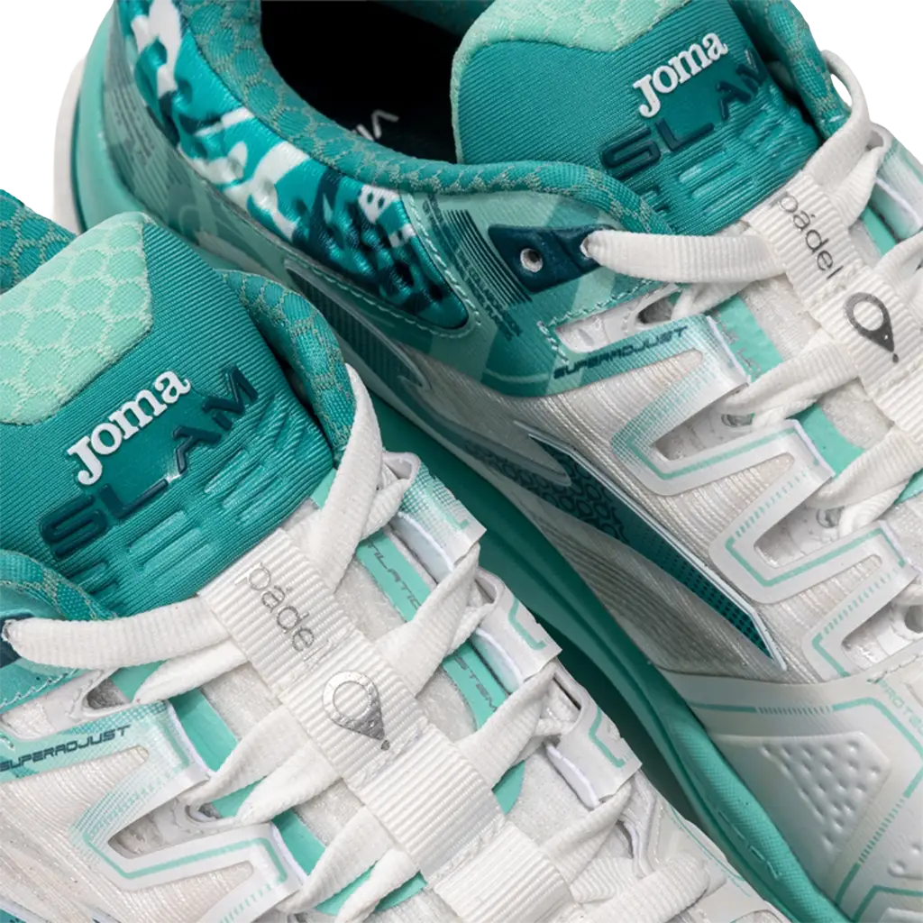 Sapatilhas de padel Joma Slam Vero Virseda Mulher Verde/Branco 2026