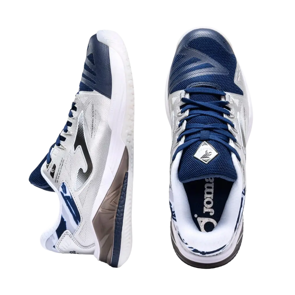Joma Padel Shoes Spin Dark Blue Silver 2026