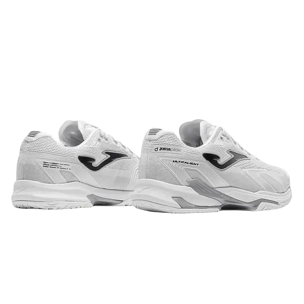 Joma Padel Shoes Ultra Light 2602 White/Black 2026