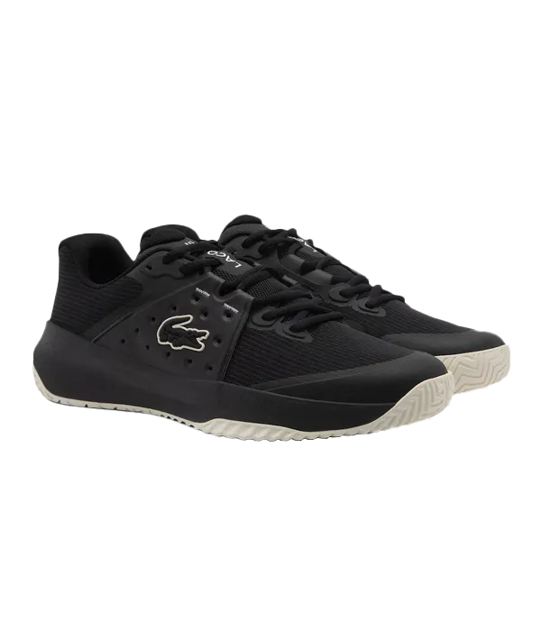 Chaussures de padel Lacoste Power Serve 225 1SMA Noir/Blanc