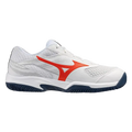 Zapatillas Mizuno Break Shot CC Blanco/ Naranja 2026