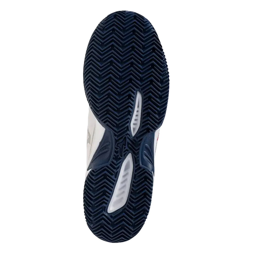 Zapatillas Mizuno Break Shot CC Blanco/ Naranja 2026