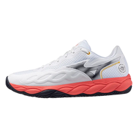 Sapatilhas de padel Mizuno Wave Enforce Court 2 CC Branco/Laranja 2026