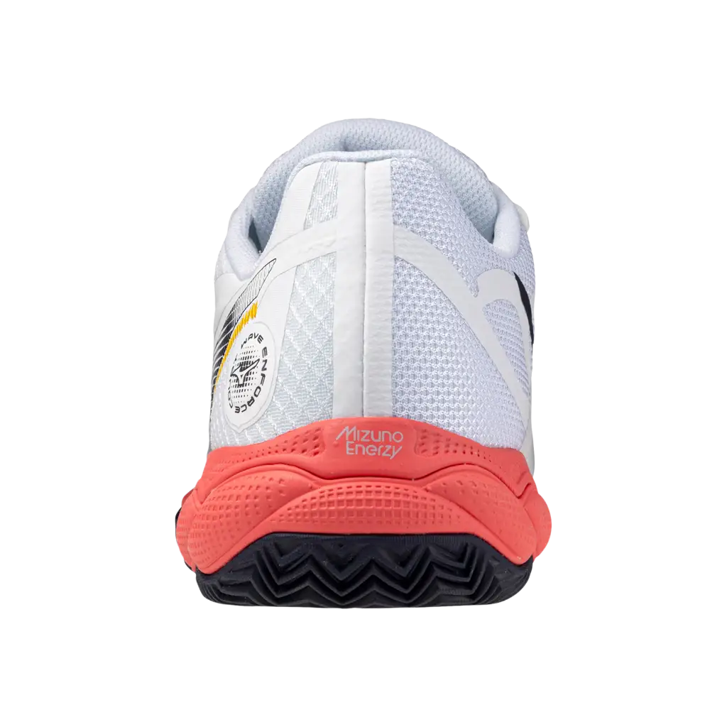 Chaussures de padel Mizuno Wave Enforce Court 2 CC Blanc/Orange 2026