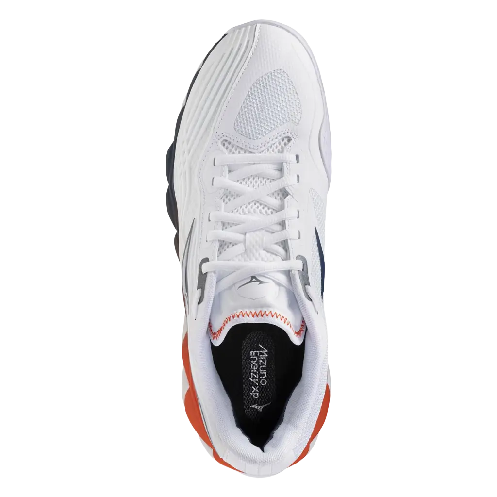 Chaussures de padel Mizuno Wave Enforce Tour 2 CC Blanc/Rouge